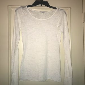 White long sleeve shirt